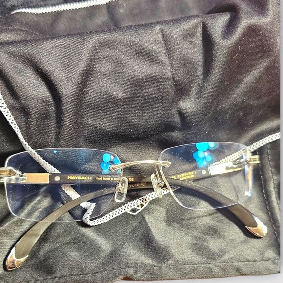 Maybach Symphony I glasses with case EUC - Picture 4 of 7
